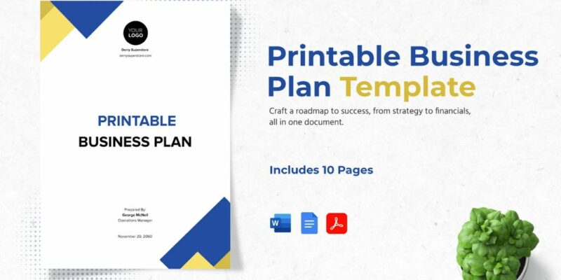 plan d'affaires